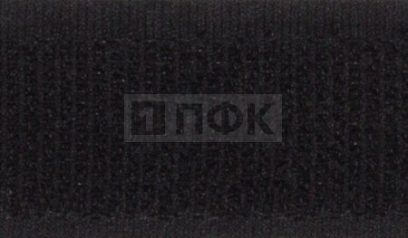Лента контактная пришивная (липучка/велькро) 30мм цв 090 черный (рул 25м/кор 400м)