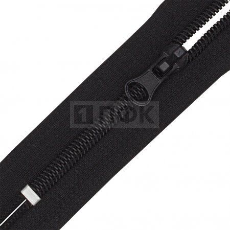 Молния спиральная (витая) тип 5 25см н/р цв 322 черный груша (уп 100шт)