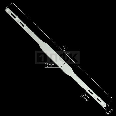 Штрипки цв белый (уп 500шт) Китай Штрипки цв белый (уп 500шт) Китай