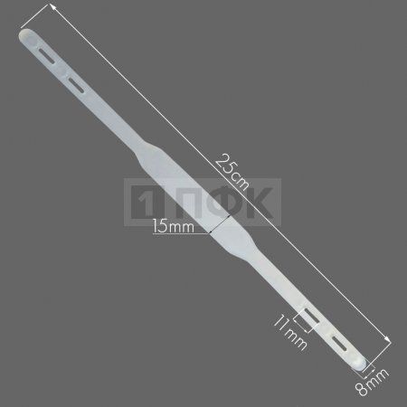 Штрипки цв прозрачный (уп 500шт) Китай Штрипки цв прозрачный (уп 500шт) Китай