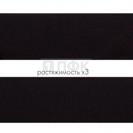 Резинка тканая 50мм 33.2 гр/м цв черный (уп 40м/240м)