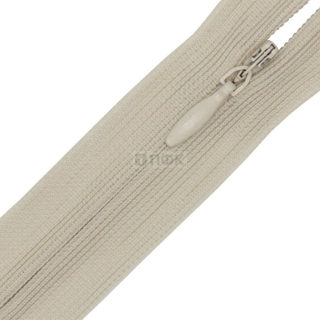 Молния потайная 50см н/р цв 309 (уп 100шт) — ПФКР Молния потайная 50см н/р цв 309 (уп 100шт)