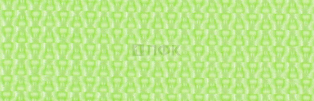 Стропа текстильная (лента ременная) 10мм 2,7 гр/м цв 315 салатовый (рул 50м/уп 3000м)