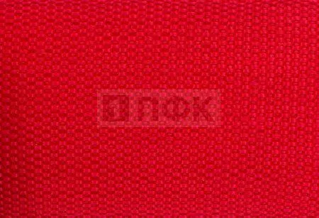 Стропа текстильная (лента ременная) 40мм 13 гр/м цв 200 красный (рул 50м/уп 3000м)