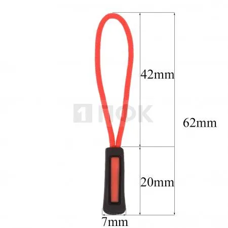 Пуллер для молнии №13 цвет 322 черный + шнур 336 (уп 500шт/10000шт) Пуллер для молнии №13 цвет 322 черный + шнур 336 (уп 500шт/10000шт)